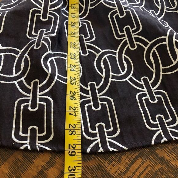 Anthropologie Corey Lynn Calter Dk Brown & Silver Strapless Cocktail Dress 6 - Picture 11 of 12